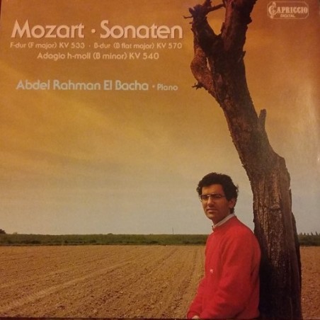 Mozart ‎– Klaviersonaten-Abdel Rahman El Bacha|1984    Capriccio – CD 18 037