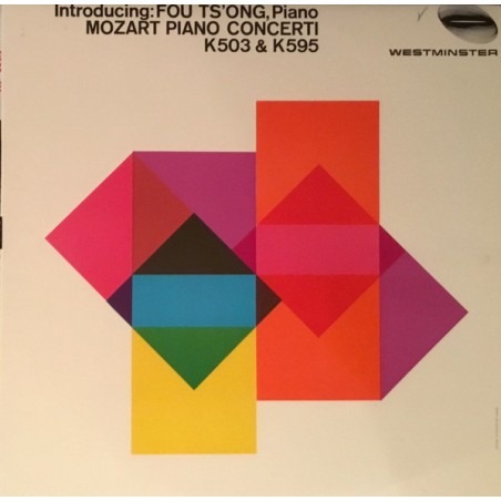 Mozart -Piano Concerti K 503 + K 595- Fou Ts'Ong plays Mozart|1962    WST-14136