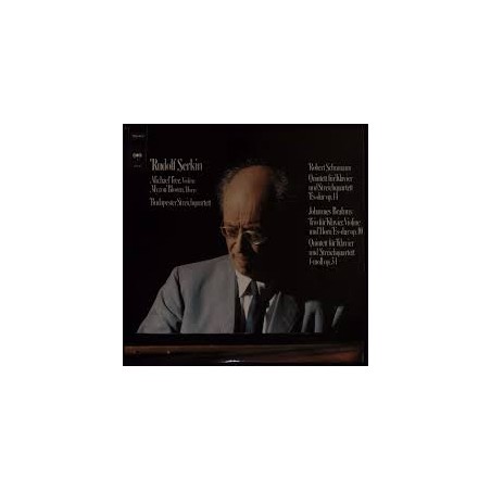 Schumann-Brahms-Quintet für Klavier-Trio für Klavier-Serkin| CBS  78215