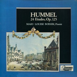 Hummel -24 Etudes, Op. 125-...