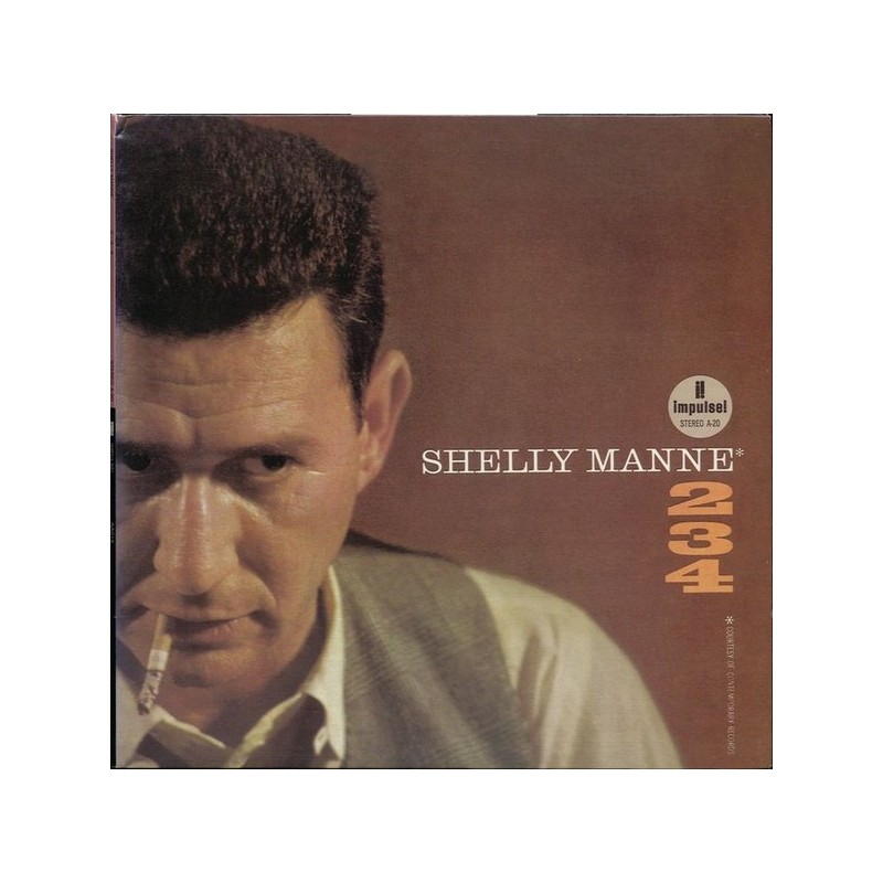 Manne ‎Shelly– 2-3-4|1998   Alto Analogue ‎– AA015 180 g LP