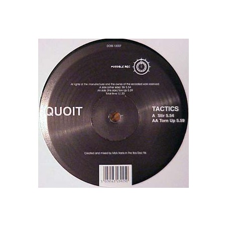 Quoit ‎– Tactics|1997    Possible ‎– DOSS 12 007-Maxi-Single