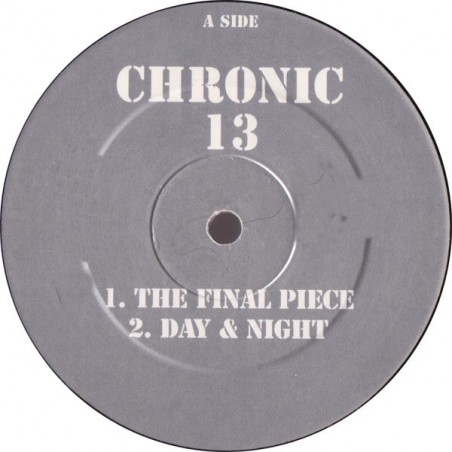 Dillinja ‎– Chronic 13|1997    	Chronic	CR-13-Maxi-Single