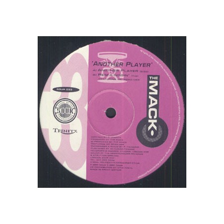 Mack ‎The – Another Player / Rem-a-nissin'|1996    SOUR ‎– SOUR 033-Maxi-Single