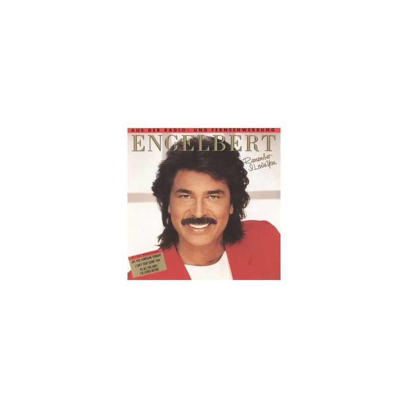 Engelbert ‎– Remember &8211 I Love You|1987  36201-2 Club Edition