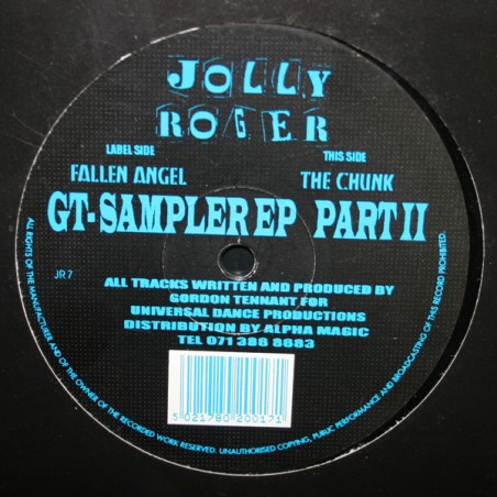 GT-Sampler ‎– GT-Sampler E.P. Part II|1995    Jolly Roger Records ‎– JR 7