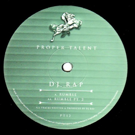 DJ Rap ‎– Rumble|1996    Proper Talent ‎– PT12-Maxi-Single