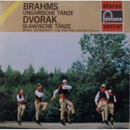 Brahms-Dvorak -Ungarische Tänze / Slawische Tänze Op. 46- Wr. Symphoniker|Fontana ‎– 700 158 WGY