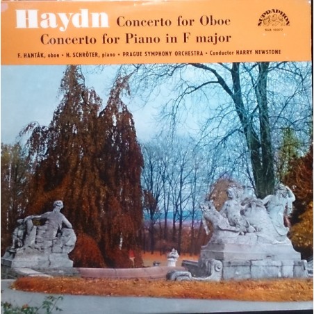 Haydn Joseph -Concerto for Oboe & Concerto for Piano- František Hanták|1962   Supraphon ‎– SUA 10377