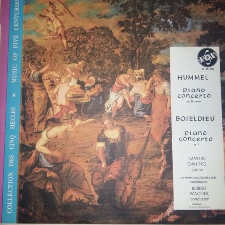 Hummel– Piano Concertos -Symphonieorchester Innsbruck |1962   VOX ‎– PL 12.250