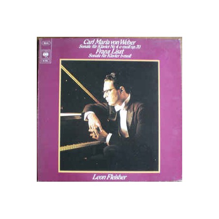 Weber Carl Maria von -Sonate für Klavier Nr. 4 e-moll op. 70 / Sonate für Klavier h-moll |1977    CBS   61 776