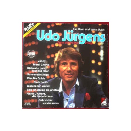 Jürgens Udo ‎– Seine allergrößten Erfolge|Delta Music ‎– DA 20178