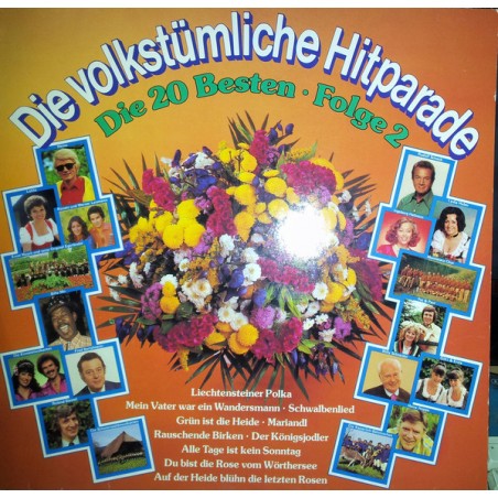Various ‎– Die Volkstümliche Hitparade - Die 20 Besten - Folge 2|Marcato ‎– 29 583 2