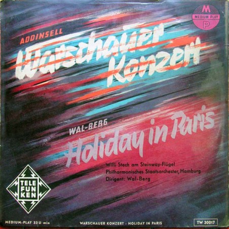 Addinsell Richard Warschauer Konzert / Holiday in Paris WalBerg