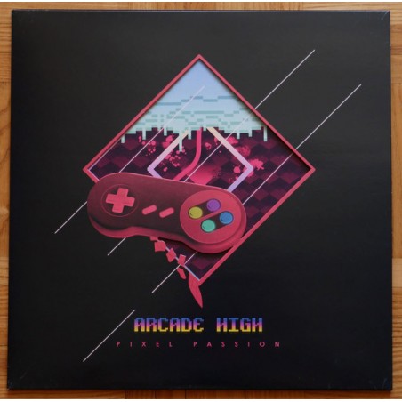 Arcade High ‎– Pixel Passion|2019     Electronic Purification Records ‎– WAVE 046  Limited Edition, Blue/Red Swirl