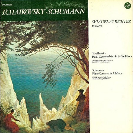 Tchaikovsky -Piano Concerto No. 1 / Schumann -Piano Concerto In A Minor - Sviatoslav Richter|1972    VOX ‎– STPL 513.370