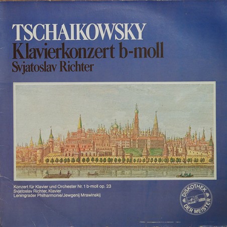 Tschaikowsky - Klavierkonzert B-Moll- Richter- Mrawinskij |Melodia Auslese ‎– 87 692 XAK
