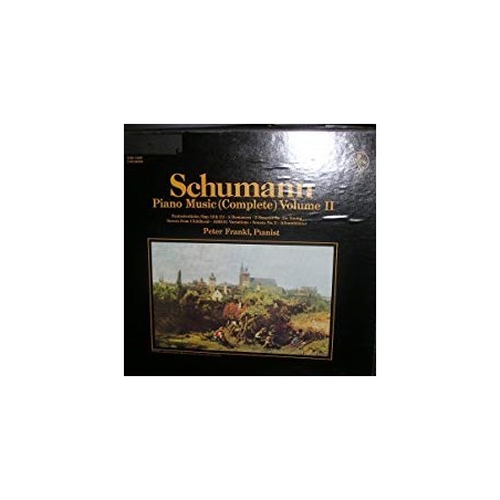 Schumann -Piano Music(Complete) Volume II- Peter Frankl  |1978     VoxBox ‎– SVBX 5469- 3 -LP -Box