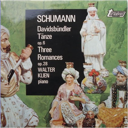 Schumann -‎ Davidsbündler Tänze Op. 6 / Three Romances Op.28 -Walter Klien  |1971    Turnabout ‎– TV.34379 S