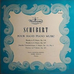 Schubert ‎– Four Hand Piano...