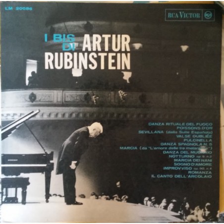 Rubinstein ‎Arthur – I Bis Di Artur Rubinstein|RCA Red Seal ‎– LM 20086