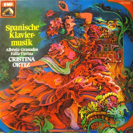 Albéniz - Manuel De Falla -Spanische Klaviermusik -Christina Ortiz ‎|1978    EMI Electrola ‎– 1C 063-03343