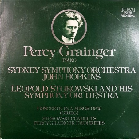 Grieg-Concerto In A Minor -Stokowski -Percy Grainger Favourites|1978