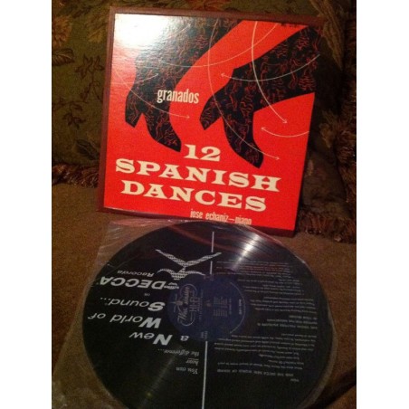 Granados -12 Spanish Dances-  Jose' Echàniz|1953    Westminster ‎– WL 5181