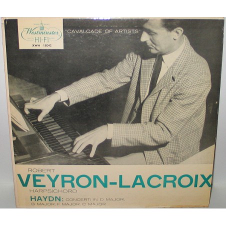 Haydn-Concerti in D Major, G Major, F Major, C Major- Robert Veyron-Lacroix| Westminster ‎– XWN 18042