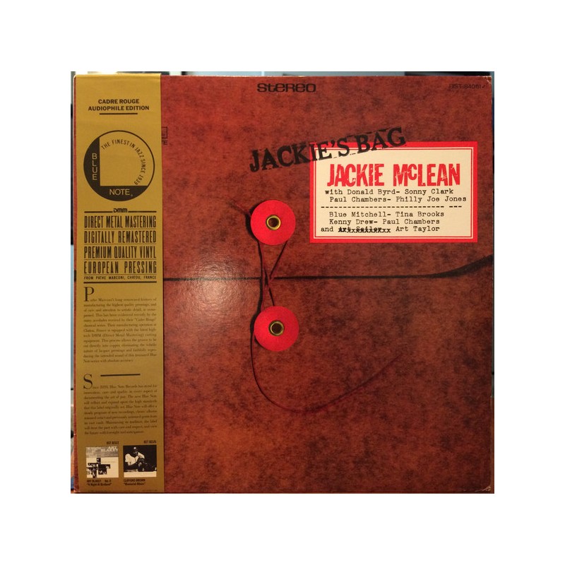 McLean ‎Jackie – Jackie's Bag|1960/1985 Blue Note ‎– BST 84051