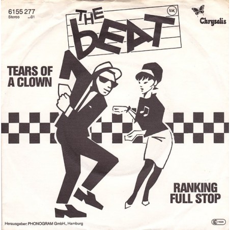 Beat The ‎– Tears Of A Clown|1979    Chrysalis ‎– 6155 277-Single