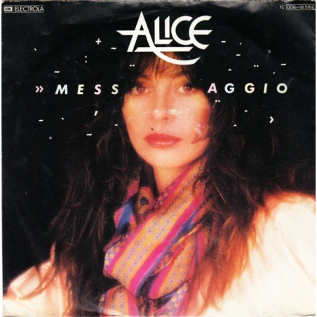 Alice  ‎– Messaggio|1982    EMI Electrola ‎– 1C 006-18 583-Single