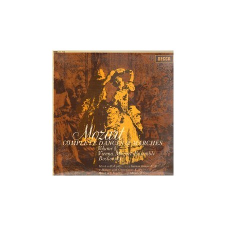 Mozart– Complete Dances & Marches Vol. 2- Vienna Mozart Ensemble-Boskovsky |1964   Decca ‎– LXT 6132