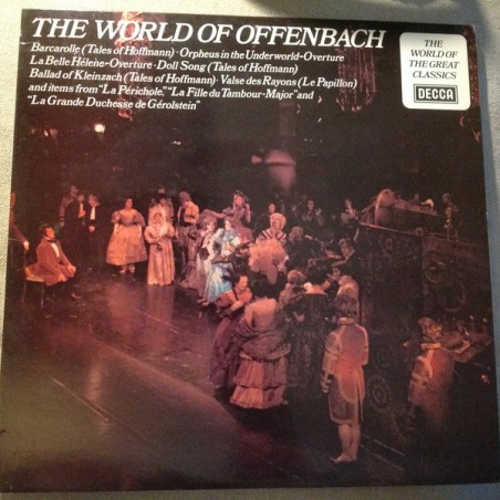 Offenbach ‎Jacques – The World Of Offenbach|1977    Decca ‎– SPA 512