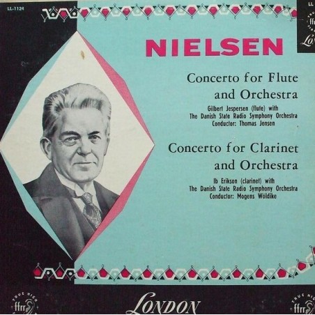 Nielsen - Concerto for Flute and Orchestra - Erikson - Danish State Radio Symphony Orchestra |London  LL 1124