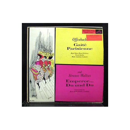 Offenbach-Gaîté Parisienne-Emperor Waltz- Covent Garden, Walter Susskind|RCA Victor ‎– LBC 1065