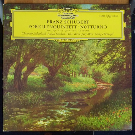 Schubert – Forellenquintett - Notturno - Christoph Eschenbach - Georg Hörtnagel|1965    DG – SLPEM 136 488