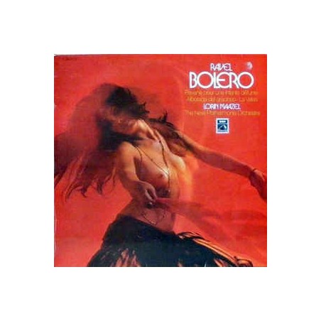 Ravel-Bolero / Pavane Pour Une Infante Défunte / Alborada del Gracioco..-Maazel |1972   HMV– 1C 063-02 312