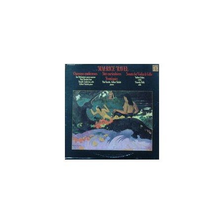 Ravel ‎– Chansons Madécasses / Sites Auriculaires / Sonata For Violin and Cello|1978    Nonesuch ‎– H-71355