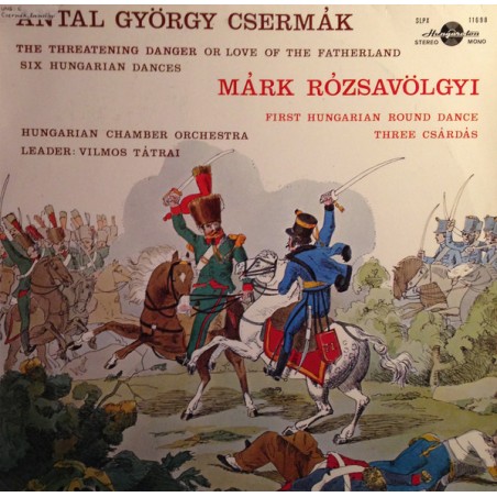 Csermák-Rózsavölgyi – Works by Rózsavölgyi and Csermák for Chamber Orchestra|1976    Hungaroton ‎– SLPX 11698