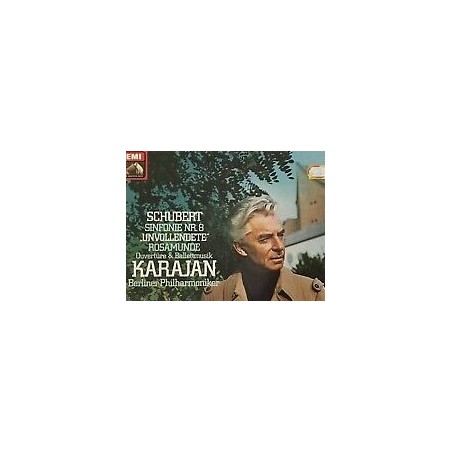 Schubert -Symphony No.8 -Ouverture Rosamunde -Karajan|HMV 91825 Quadraphonic
