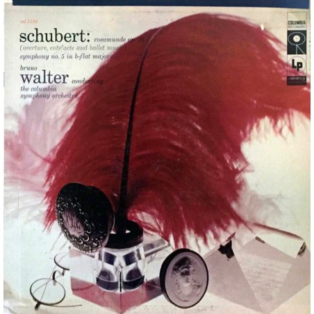Schubert - Symphony No. 5/ Rosamunde- Bruno Walter |1956  Columbia Masterworks ‎– ML 5156