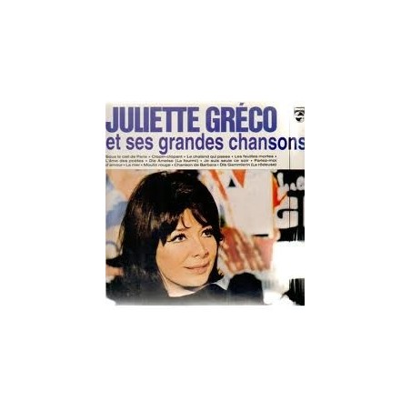 Gréco Juliette – Et Ses Grandes Chansons|180 g Vinyl   Speakers Corner Records ‎– 526 164-1