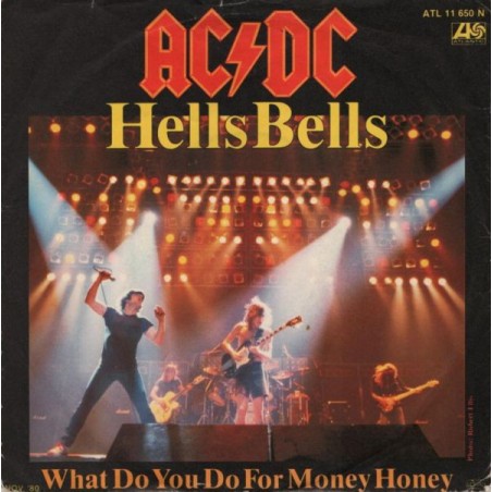 AC/DC ‎– Hells Bells|1980    Atlantic ‎– ATL 11 650-Single