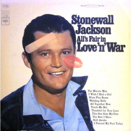 Jackson Stonewall ‎– All's Fair In Love 'N' War|1966   Columbia ‎– CS 9309-S 62842