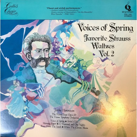Strauss Johann– Voices of Spring: Favorite  Waltzes Vol. 2 - Jascha Horenstein ‎ |1978    Quintessence ‎– PMC-7061