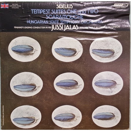 Sibelius - Tempest Suites One and Two / Scaramouche-Jussi Jalas |1974   London Records ‎– CS 6824