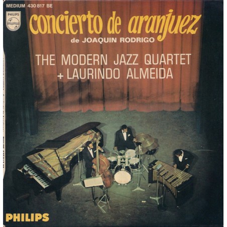 Almeida Laurindo + The Modern Jazz Quartet ‎– Concierto De Aranjuez|Philips ‎– 430.817 BE-Single