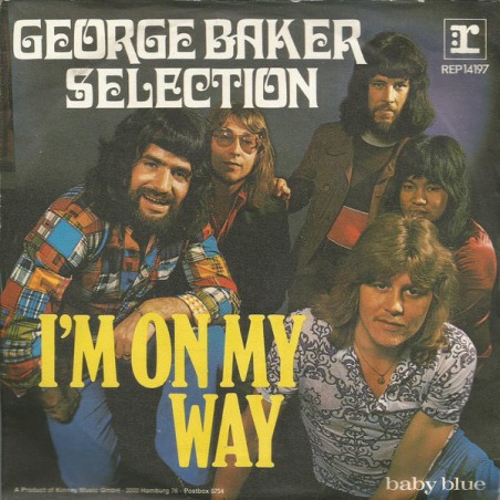 Baker George  Selection ‎– I'm On My Way|1972    Reprise Records ‎– REP14197-Single