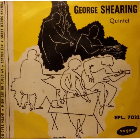 Shearing George  Quintet– George Shearing Quintet|Vogue Productions ‎– EPL. 7032-Single-EP